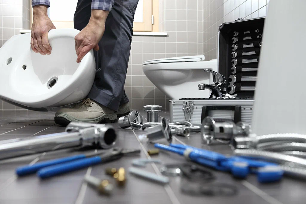 Bathroom plumbing repair service by Monterey Plumbing Pros in Monterey, California