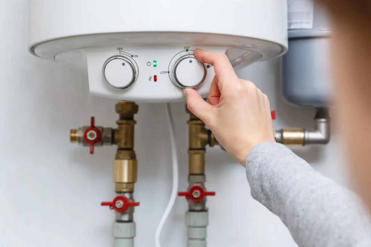 Water heater temperature adjustment and repair in Monterey, California
